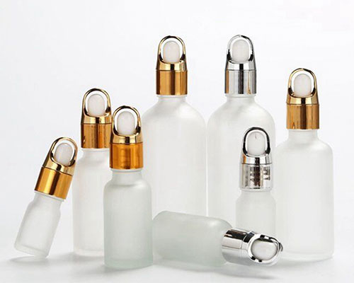 Frosted Glass Bottles For Essential Oils