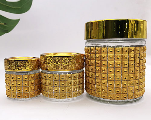 Gold Candle Jars Wholesale