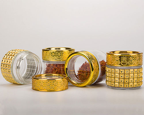 Jars With Gold Lids
