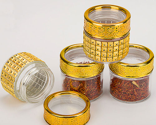 Mason Jars With Gold Lids