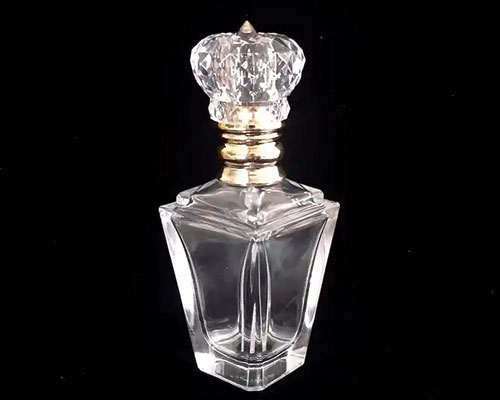 Clear Collectible Perfume Bottle
