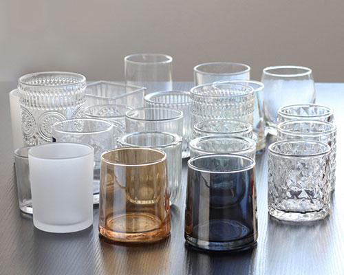 Custom Glass Candle Jars