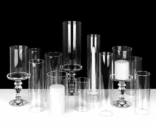 Glass Hurricane Holders For Candles
