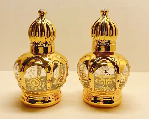 Gold Collectible Perfume Bottles