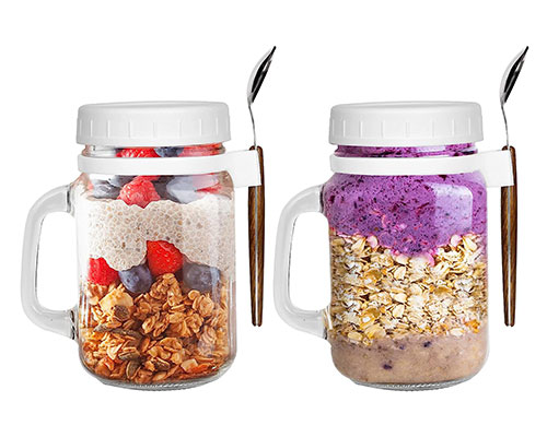 Mason Jars With Handles And Lids