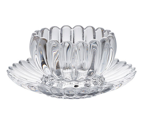 Clear Glass Bowls and Plates