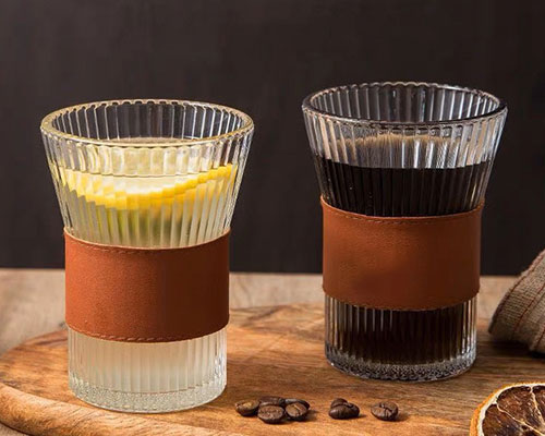 Glass Iced Coffee Cups