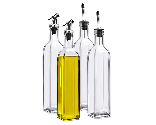 Olive Oil Glass Bottle Dispensers