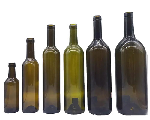 Amber Glass Wine Bottles