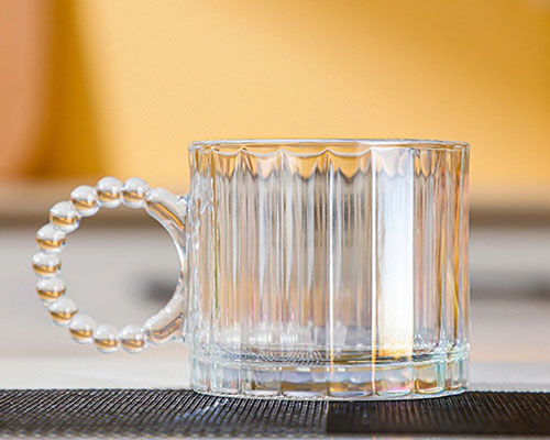 Clear Glass Mug With Handle