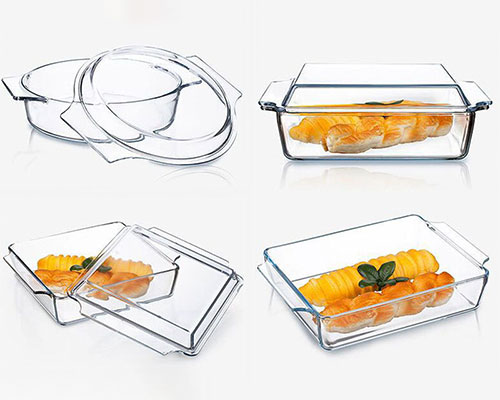 Glass Baking Dishes with Lids