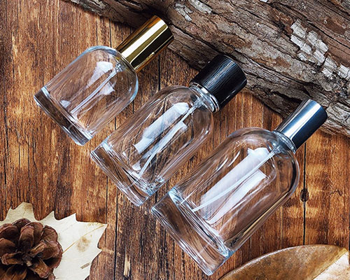 Transparent Perfume Glass Bottles