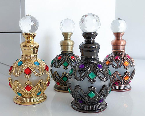 Arabian Vintage Perfume Bottles