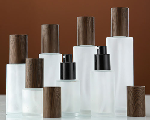 Frosted Glass Cosmetic Packaging