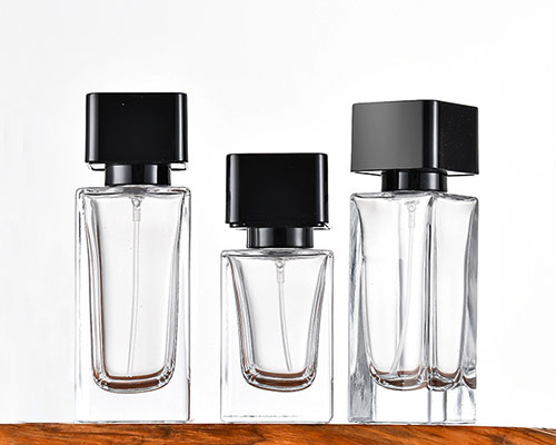 Rectangular Glass Perfume Bottles