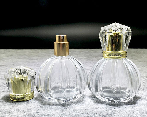 50ml Pumpkin Glass Perfume Spray Bottles