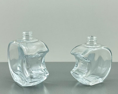 Apple Shaped Glass Perfume Bottle