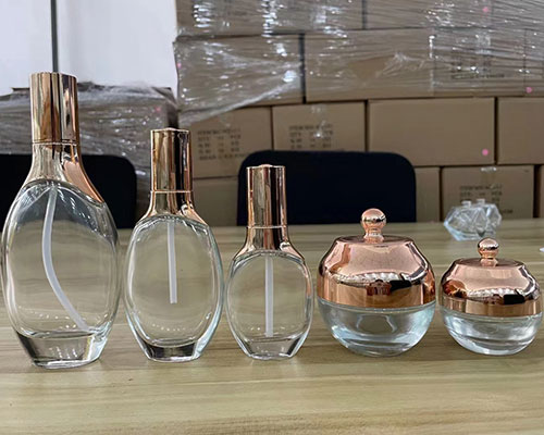 Clear Custom Glass Perfume Bottles