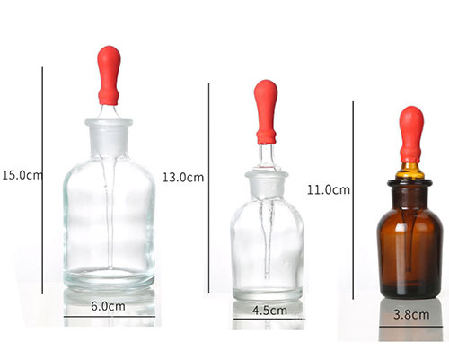 Glass Dropper Bottles for Medicine