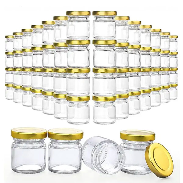 Honey Glass Storage Jars