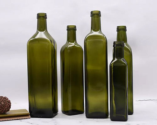 Square Olive Oil Bottles