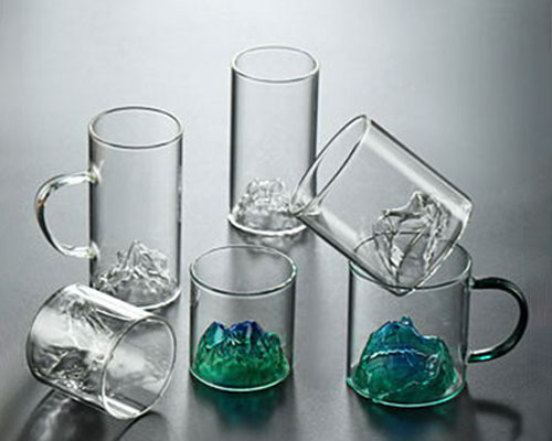 Custom Mountain Glass Cups