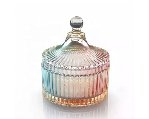 Decorative Glass Jar for Kitchen