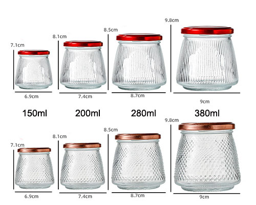 Glass Jars for Honey Storage Bulk