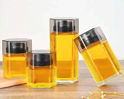 Hexagon Honey Jars Wholesale
