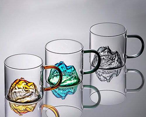 Mountain Glass Cups Wholesale