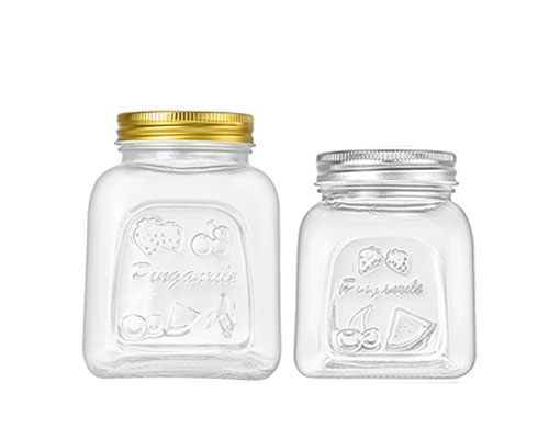 Square Glass Canning Jars