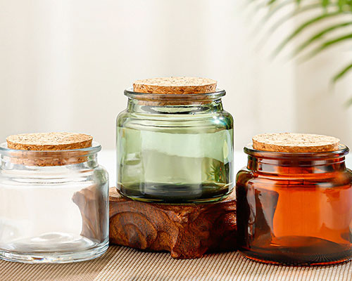 Candle Jars With Cork Lids