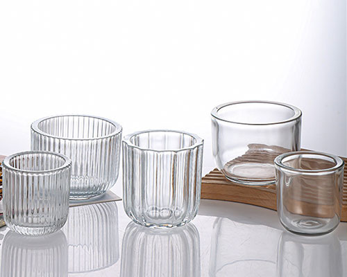 Clear Glass Candle Holders Wholesale