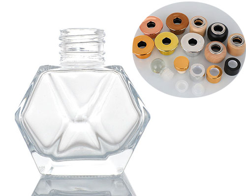 Clear Reed Diffuser Bottle With Lids
