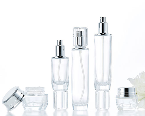 Cosmetic Glass Bottle Packaging