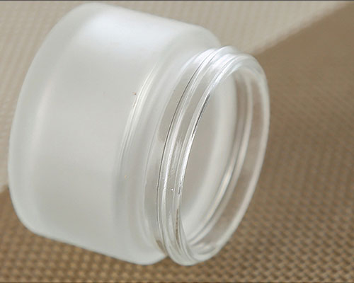 Frosted Cosmetic Container