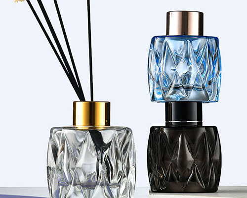 Glass Reed Diffuser Bottles with Lids