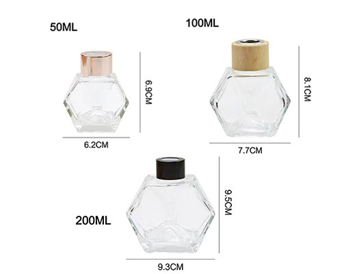 Reed Diffuser Bottles With Lids