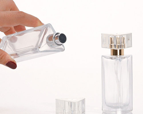 Triangular Perfume Bottles with Cap