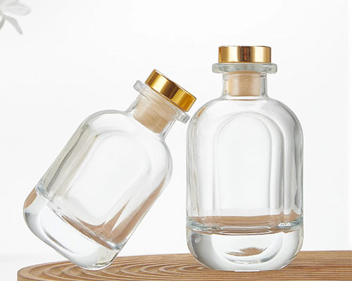 Clear Diffuser Bottles with Tops