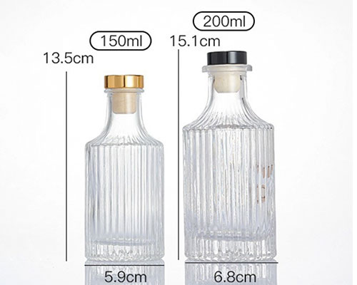 Reed Diffuser Glass Bottles With Lids